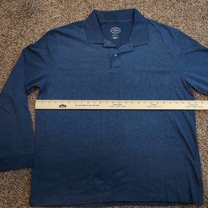 St. John's Bay L/S Legacy Polo XL